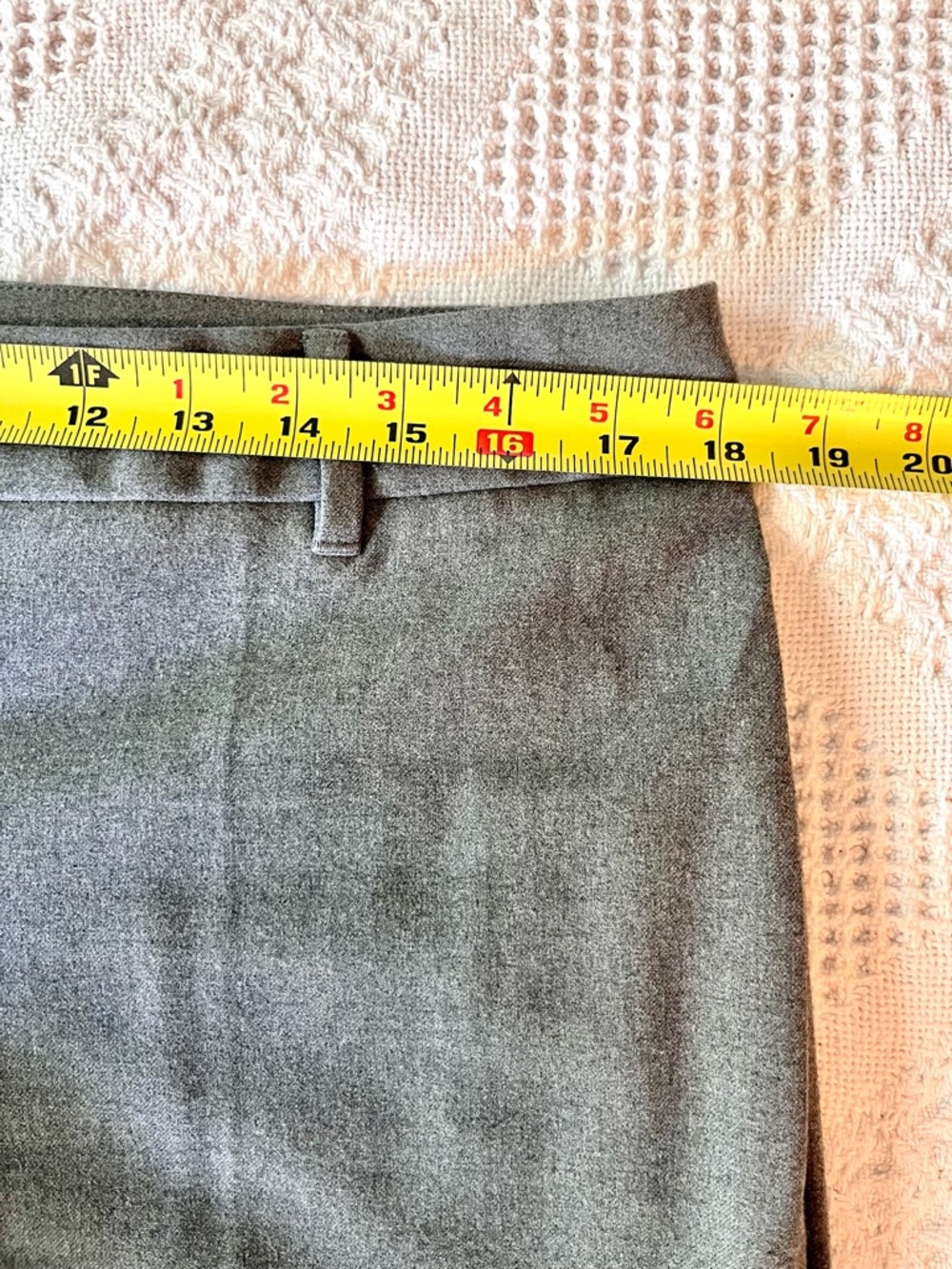 Talbots Petite Curvy Gray Dress Pants for Work or Play - Picture 5 of 6
